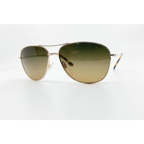 Maui Jim Cliff House MJ247-16 Gold Bronze Polarized Sunglasses 59-15-120 8820 - Picture 2 of 7